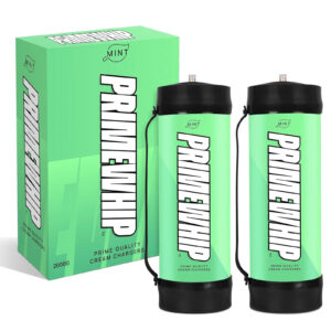 PrimeWhip Food-Grade Cream Charger - XL 2000G Mint